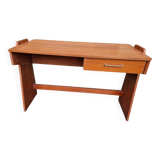 Wood veneer desk, 1970s