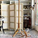 Parrot coat rack with 6 hooks in bent beech