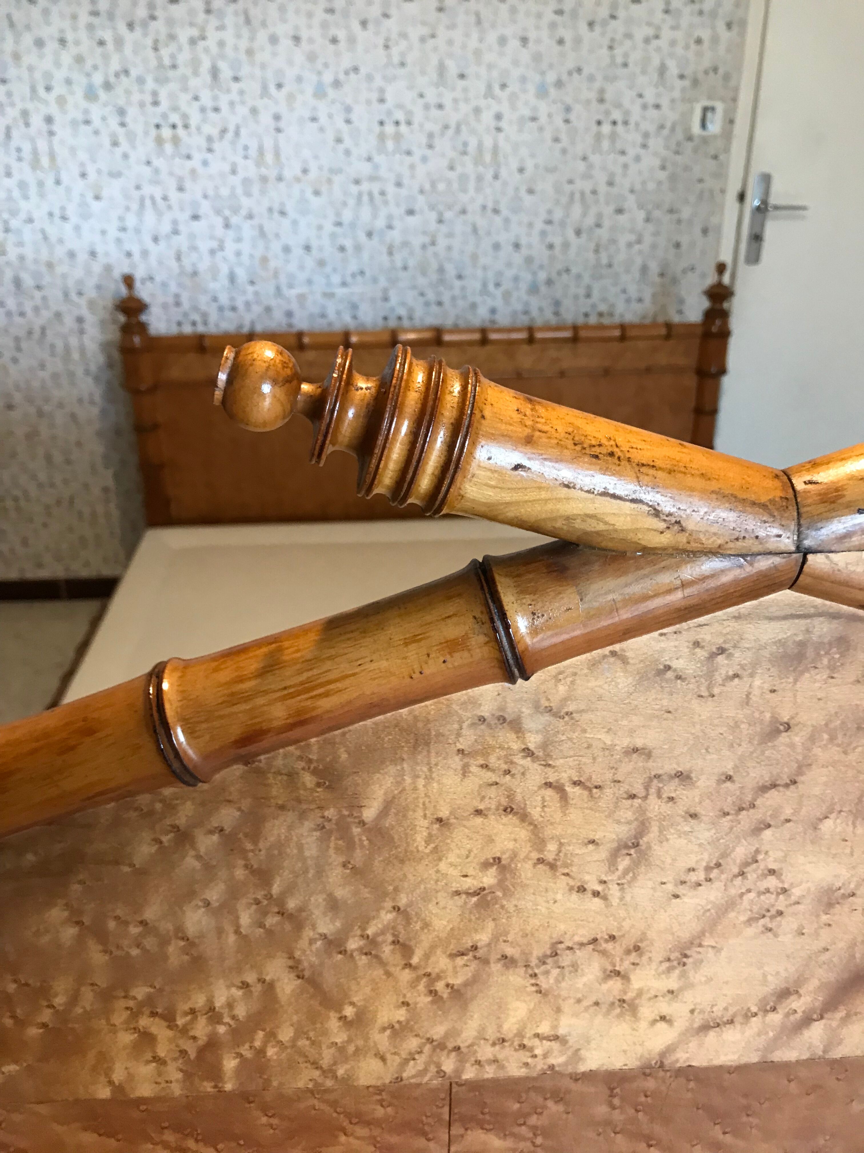 Bed bamboo collection circa 1870 Napoleon III