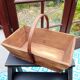 Wooden harvest basket