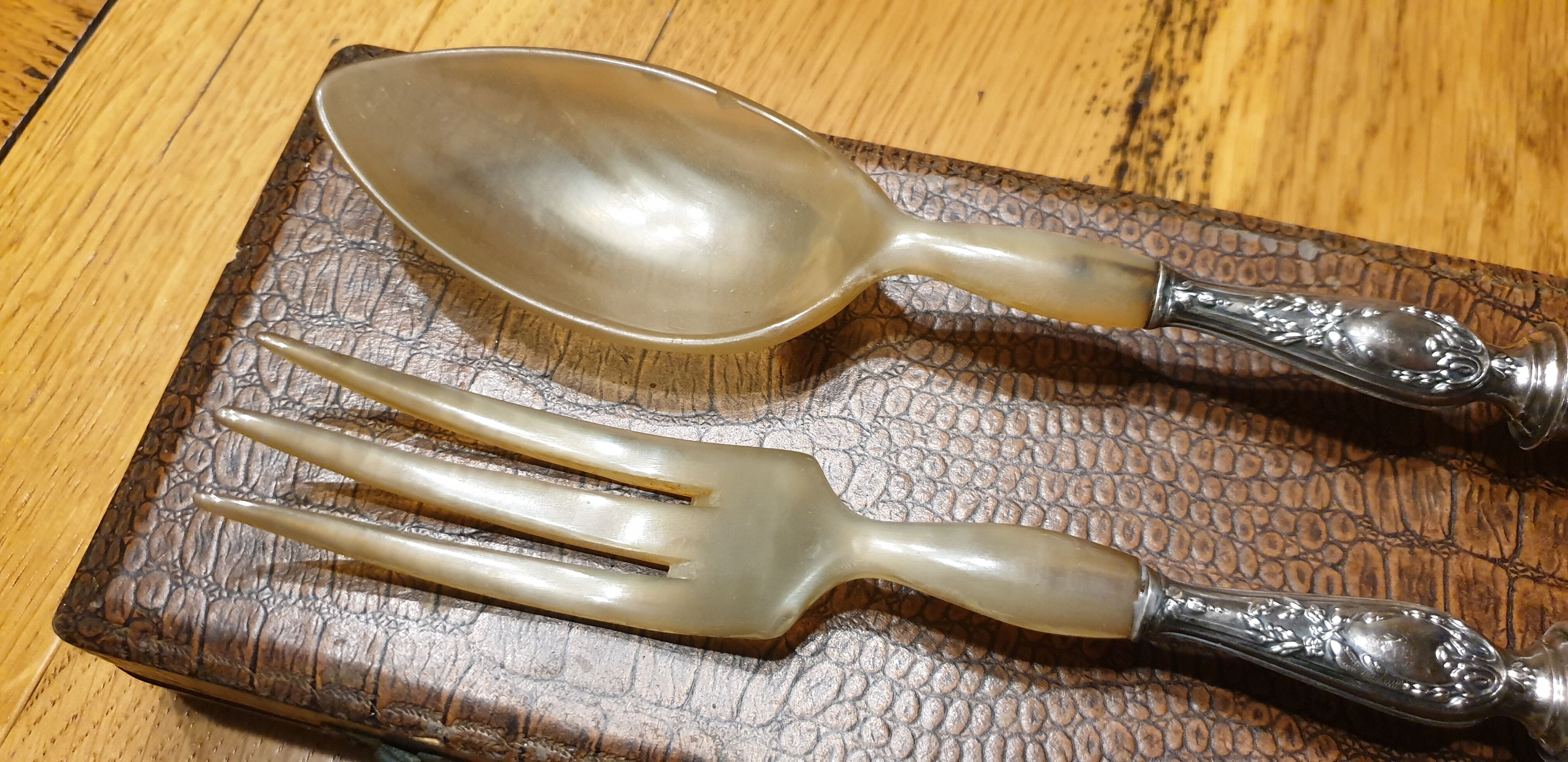 Set of 2 cutlery, spoon and fork