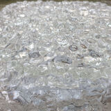 Vintage bubble glass ceiling light, 70s