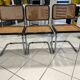 Set of 3 Cesca B32 chairs by Marcel Breuer, 1984.