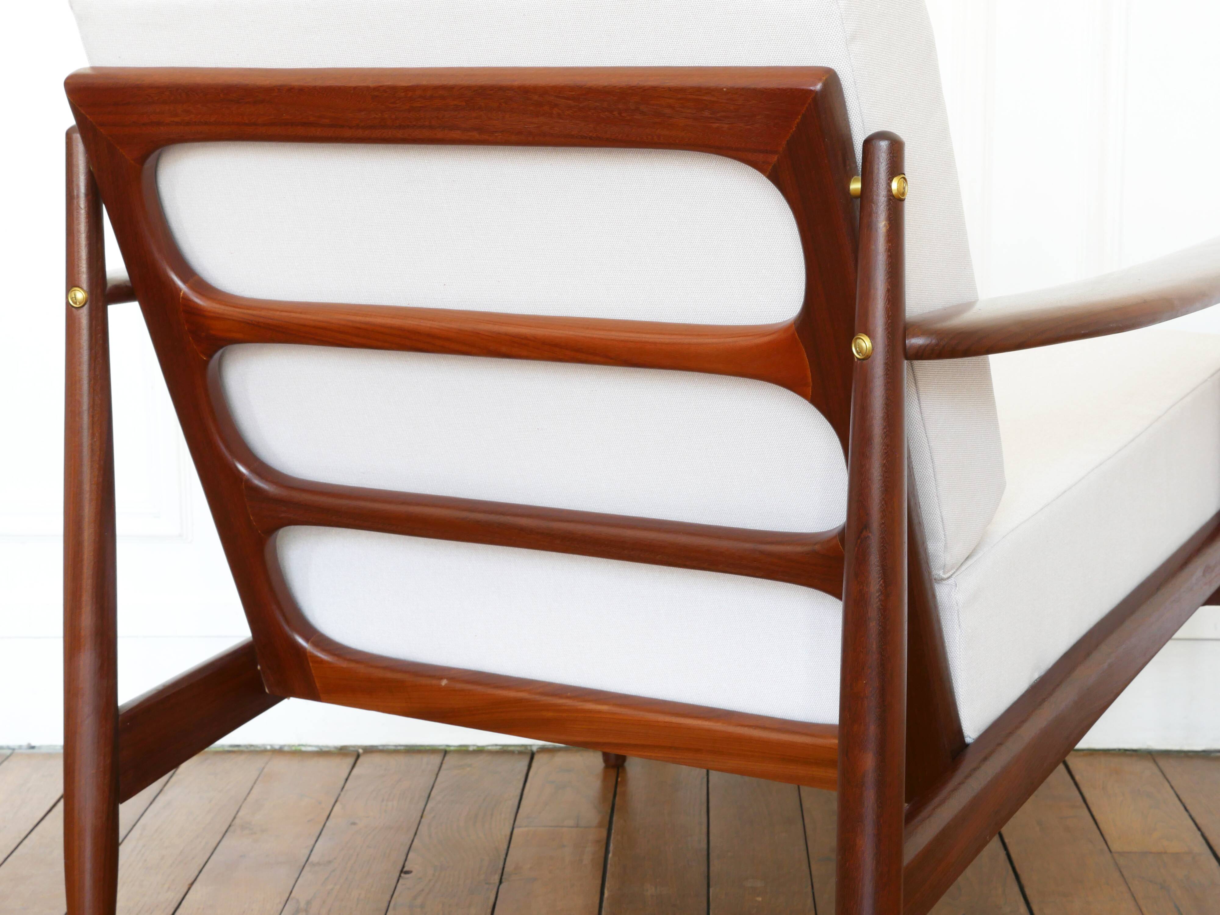 Grete jalk armchair - fabric, foam & straps: new