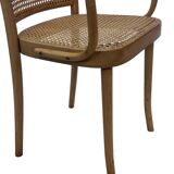 Chaise vintage modèle 811 / Chaise de Prague par Josef Hoffmann pour Ligna FMG 1950