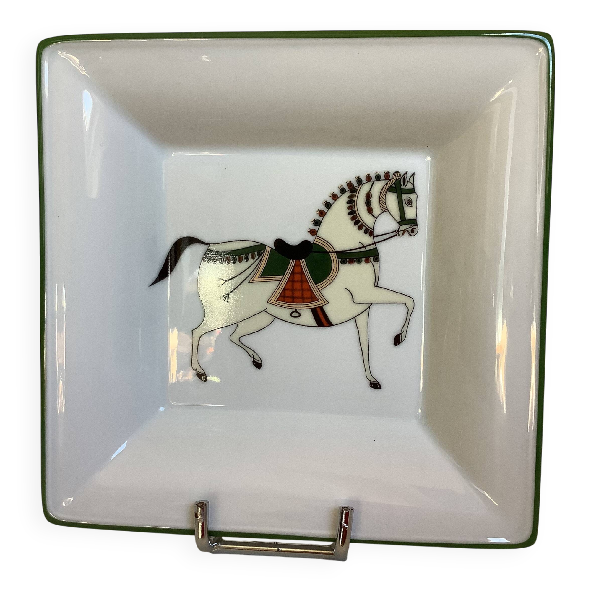 Empty pocket with a horse Limoges deshoulières