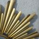 Gold metal sun mirror