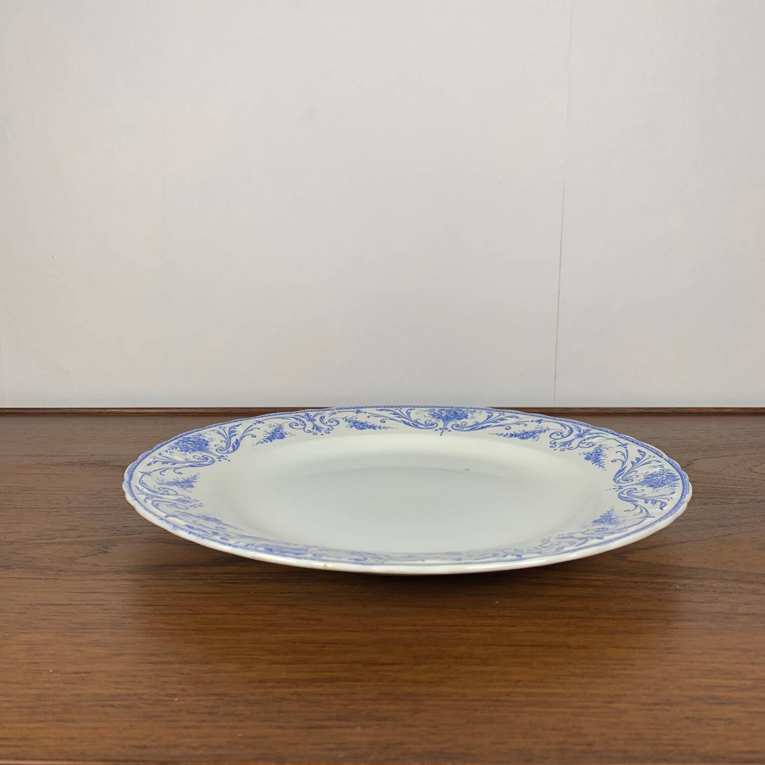 Antique Louis XVI cake dish, BFK, Belgium