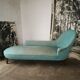 Méridienne banquette en velour