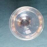 Vase verre irisé