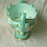 Gardener in ceramic cerart monaco aquatic decoration vintage fish