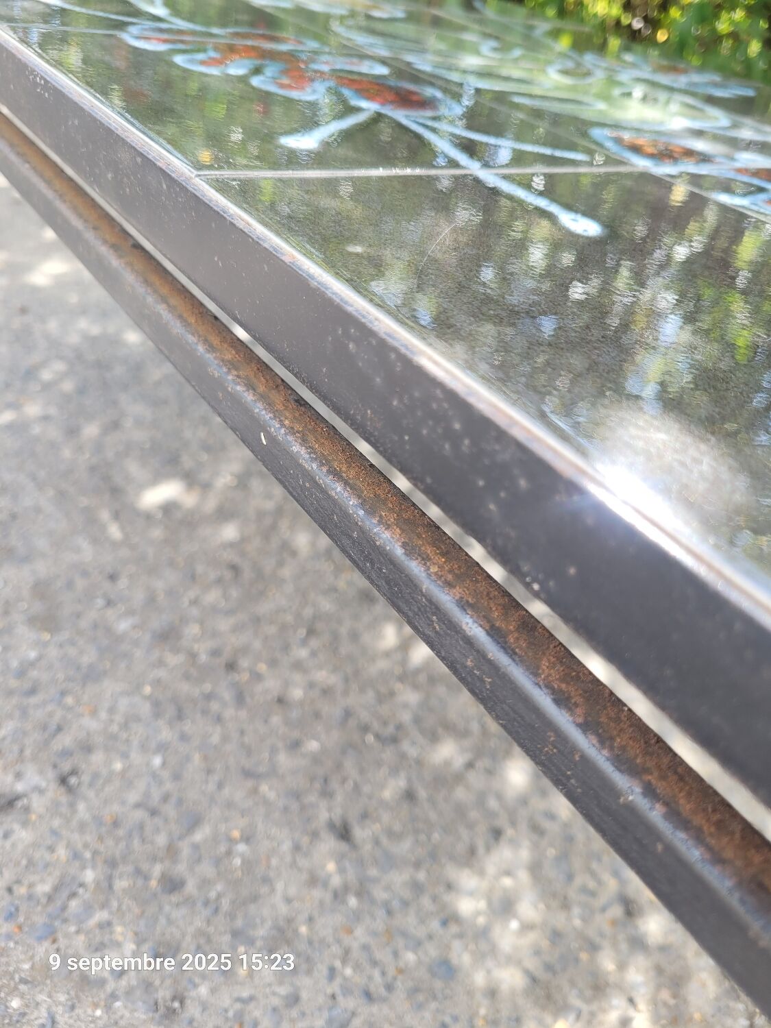 Vintage rectangular coffee table