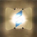 Murano glass wall sconces, 1980s, set of 2