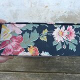 Sewing box 1930 covered floral fabric