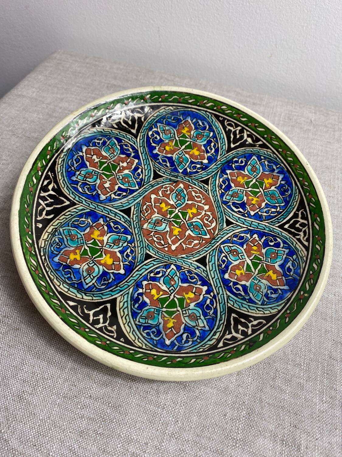 Kutahya Turkey Ceramic Plate