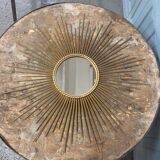 Large sun mirror signed Chaty Vallauris