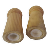 Wooden salt and pepper shaker