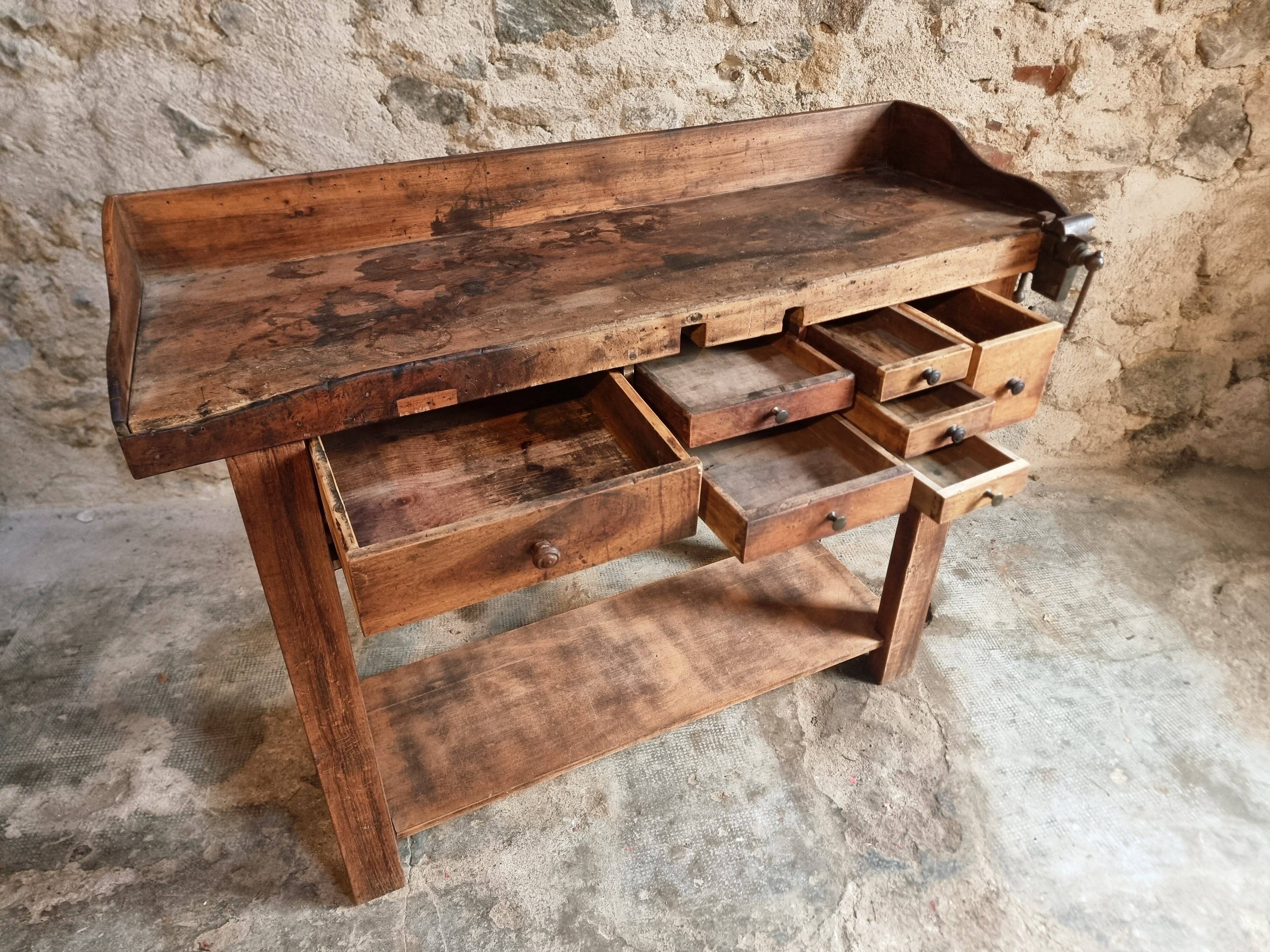 French watchmaker's workbench – around 1900–1920