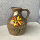 Pichet Poet Laval signed Jeanne - ceramic art