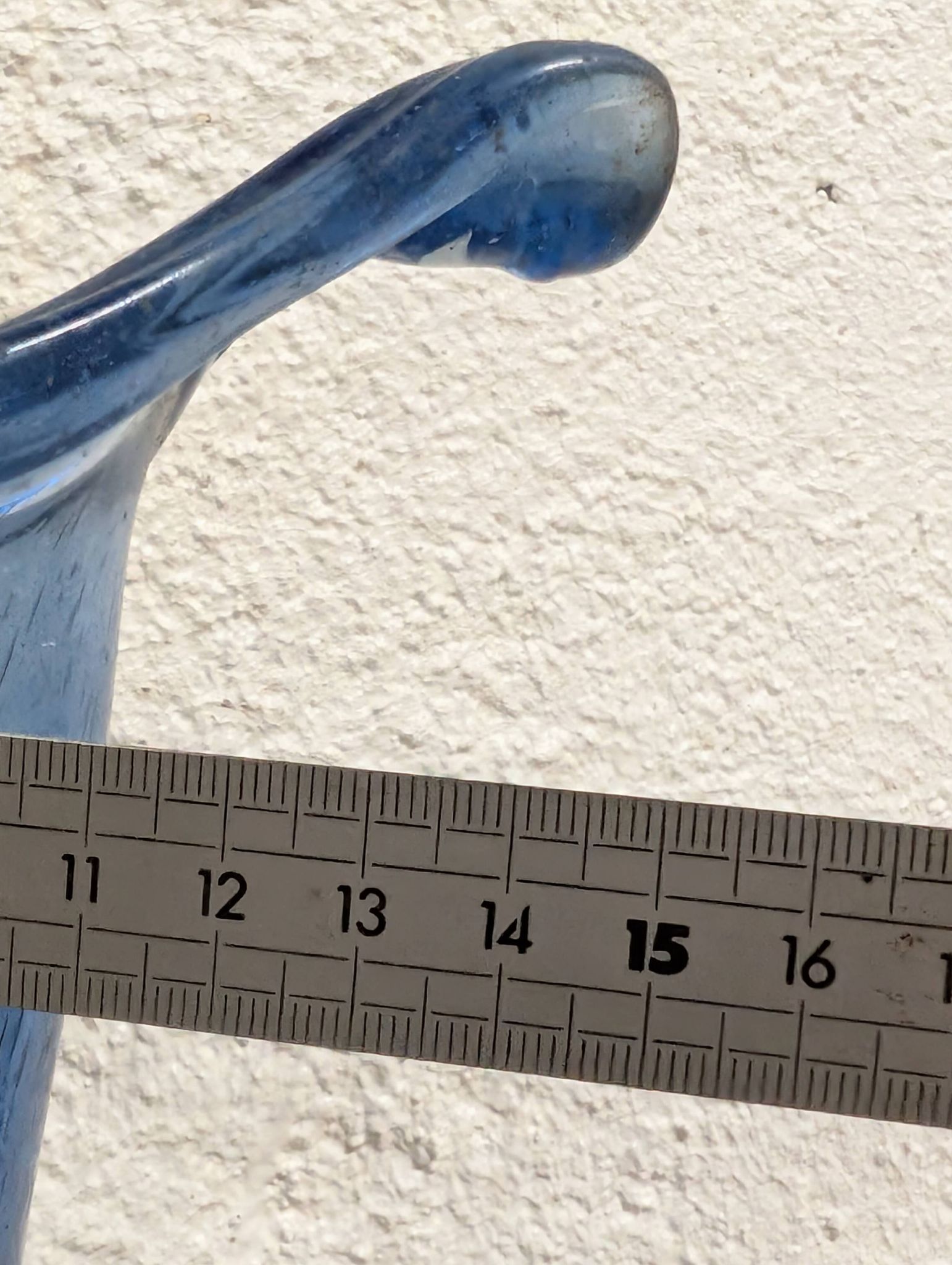 Antique Murano glass jug Seguso Scavo