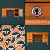 Office schoolmaster 1950 solid oak