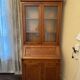 Louis Philippe style antique display cabinet