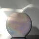 Vase, single flower holder in pearlescent glazed ceramic.