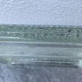 Cendrier pavé de verre transparent