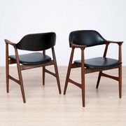 1960s Mid-Century Dining Set, 6 Carlton Armchairs by Låte Møbelfabrikk & Ex