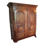 Antique cabinet Louis XIV walnut