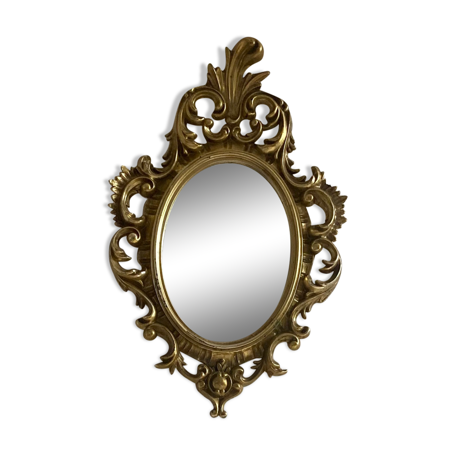 Old Baroque Frame Mirror, Roberta Wood