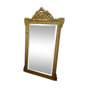 miroir ancien en bois