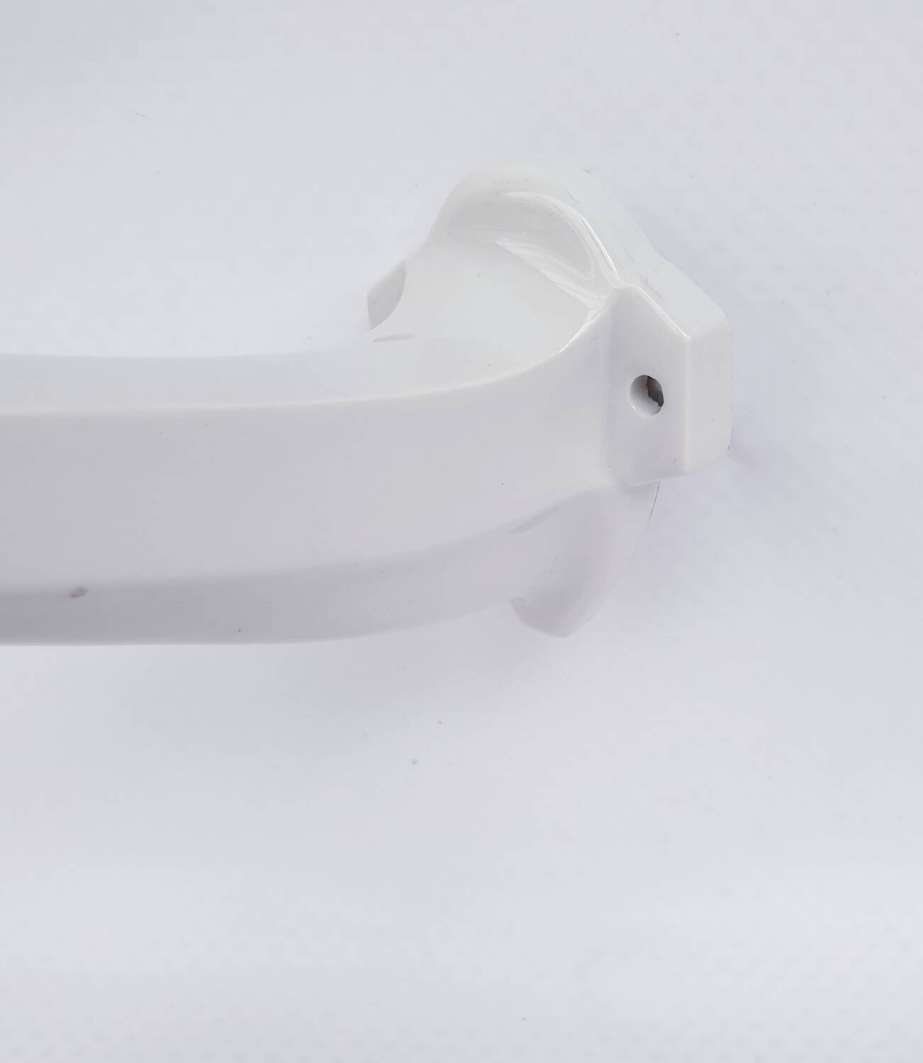 Decorative porcelain and glass wall lamp