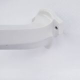 Decorative porcelain and glass wall lamp