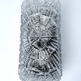 Vintage Brutalist Glass Sconce