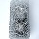 Vintage Brutalist Glass Sconce