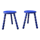 Pair of twisted stools or tables