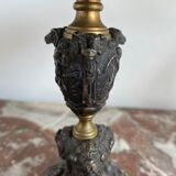 Antique, Standing cup, bronze, Napoleon III period, scene in the taste of antiquity, nineteenth, France