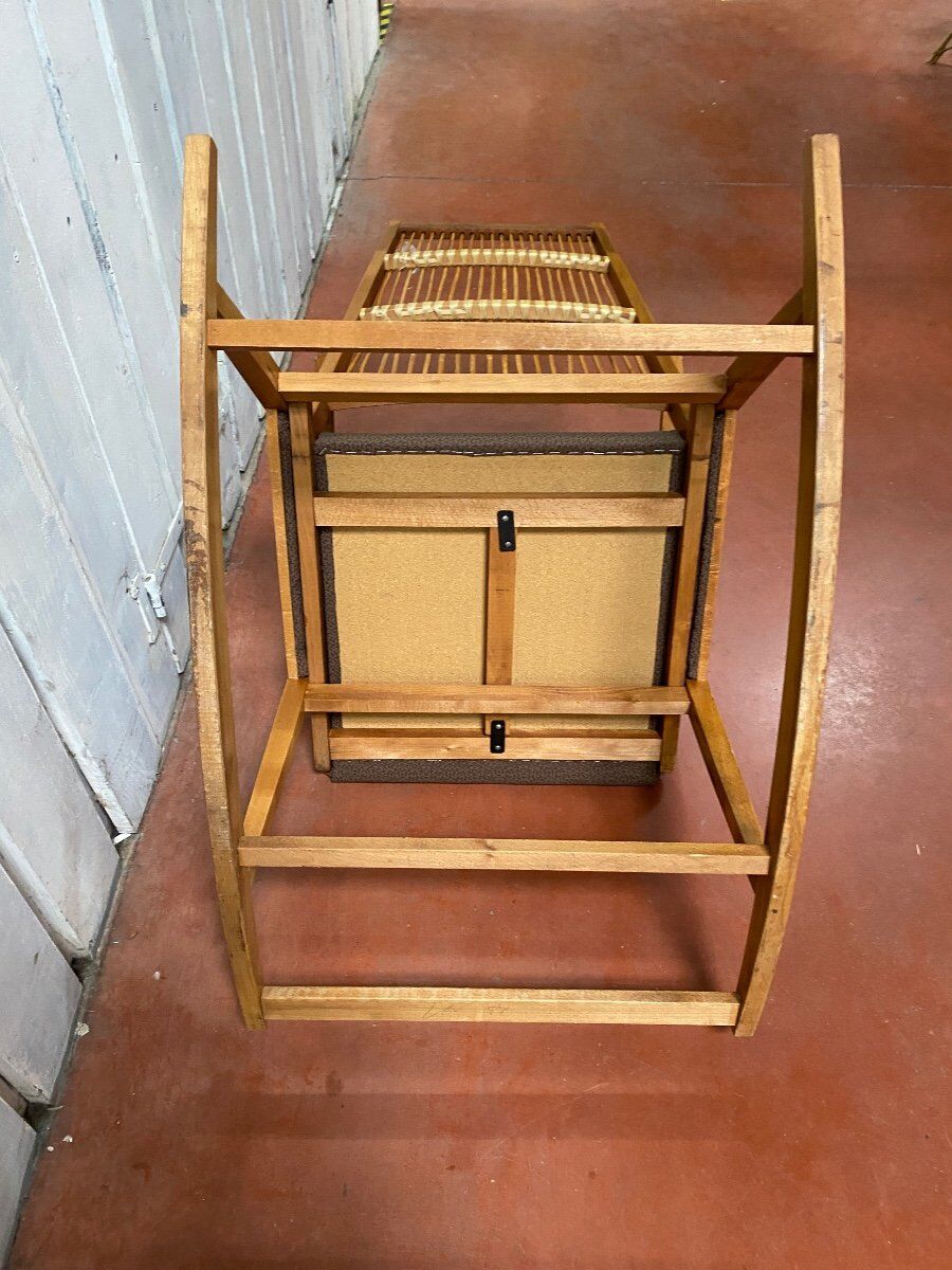 Rocking chair by Deutschen Werkstätten Hellerau, circa 60