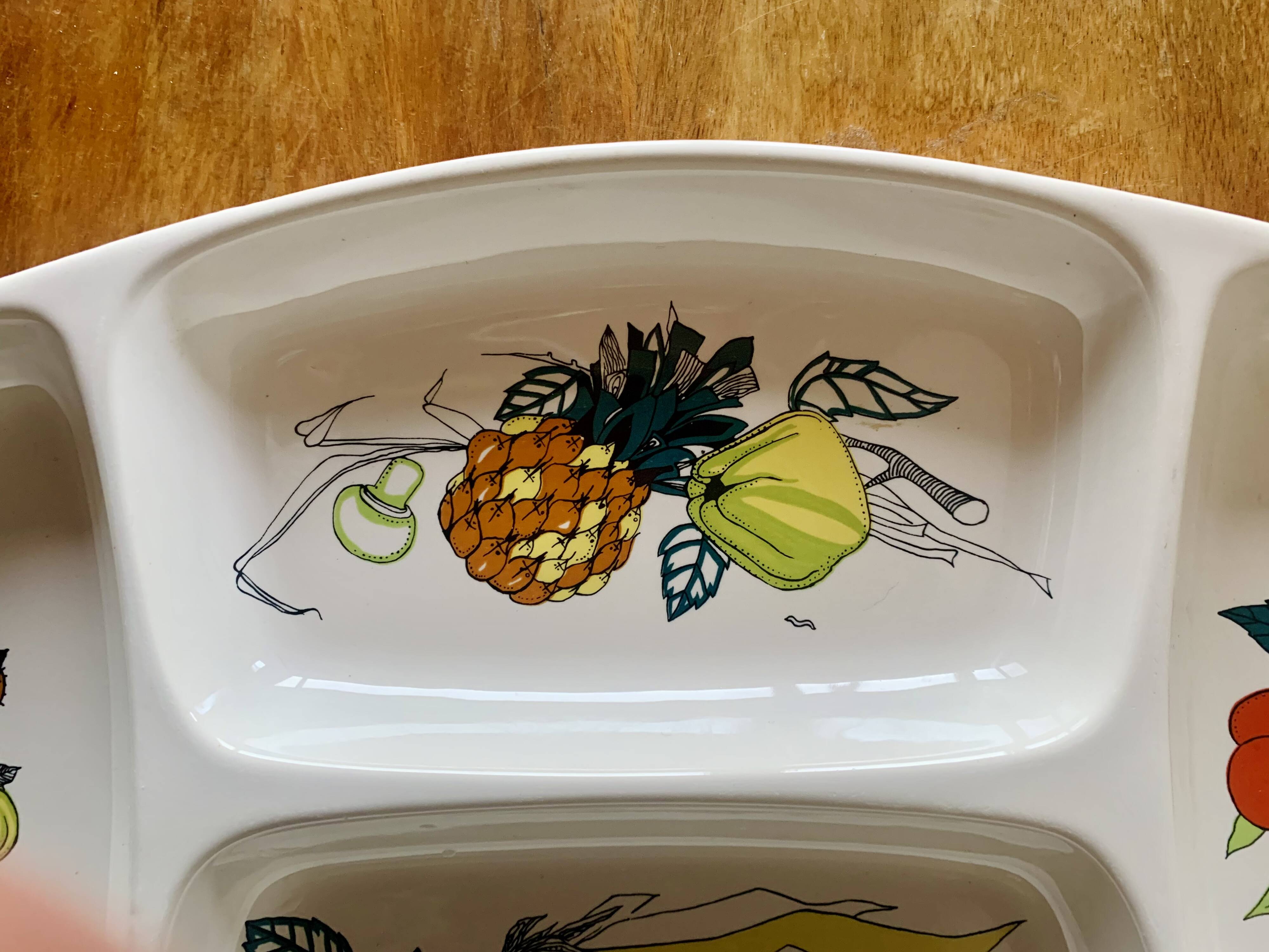 Villeroy and Boch Primabella - Vintage ceramic dish for appetizers and small hors d'oeuvres