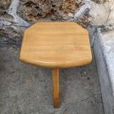 Vintage tripod plant stand stool Scandinavian decoration slow craftsmanship