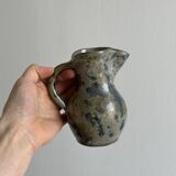 small enamelled stoneware pitcher