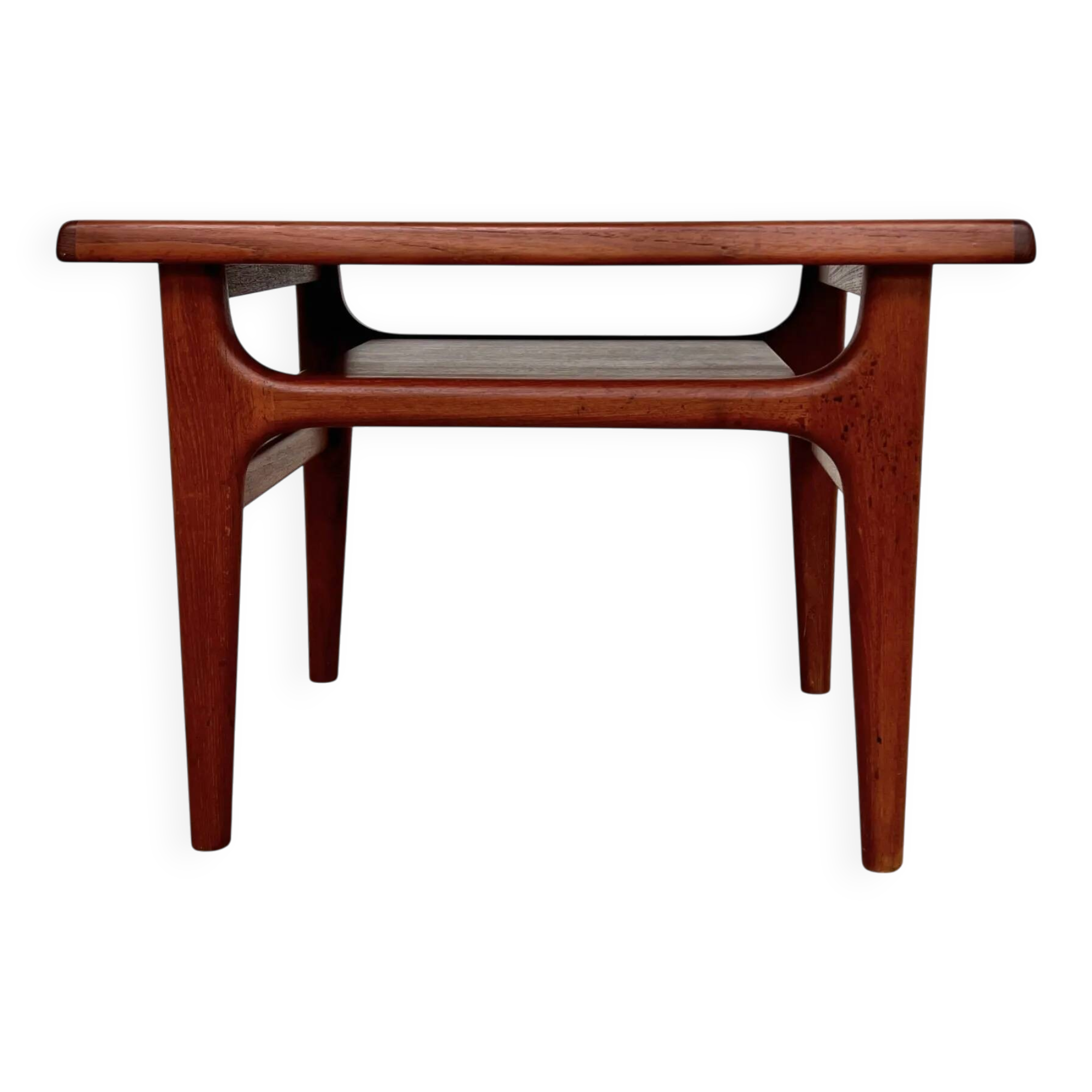 Teak coffee table from 1960 by Niels Bach