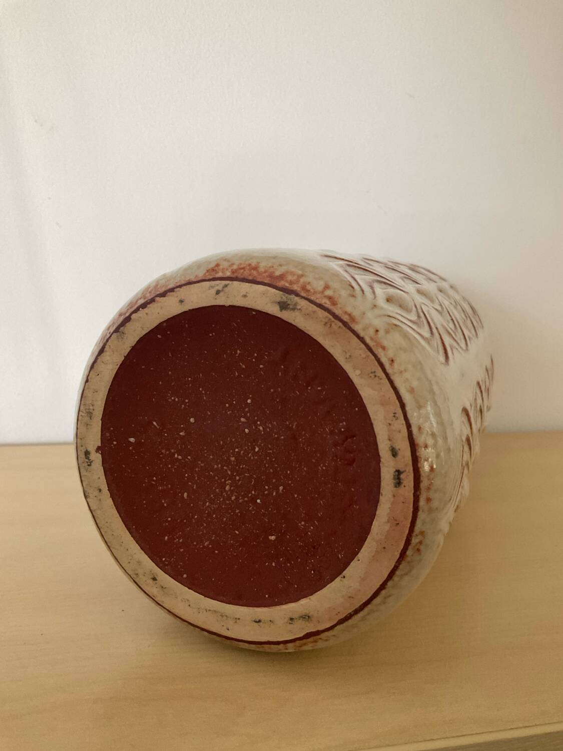 Vintage Amsterdam ceramic vase Scheurich 70s