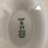 White porcelain saucepan KPM 1942