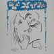 Pablo PICASSO: Maternal Love, signed lithograph