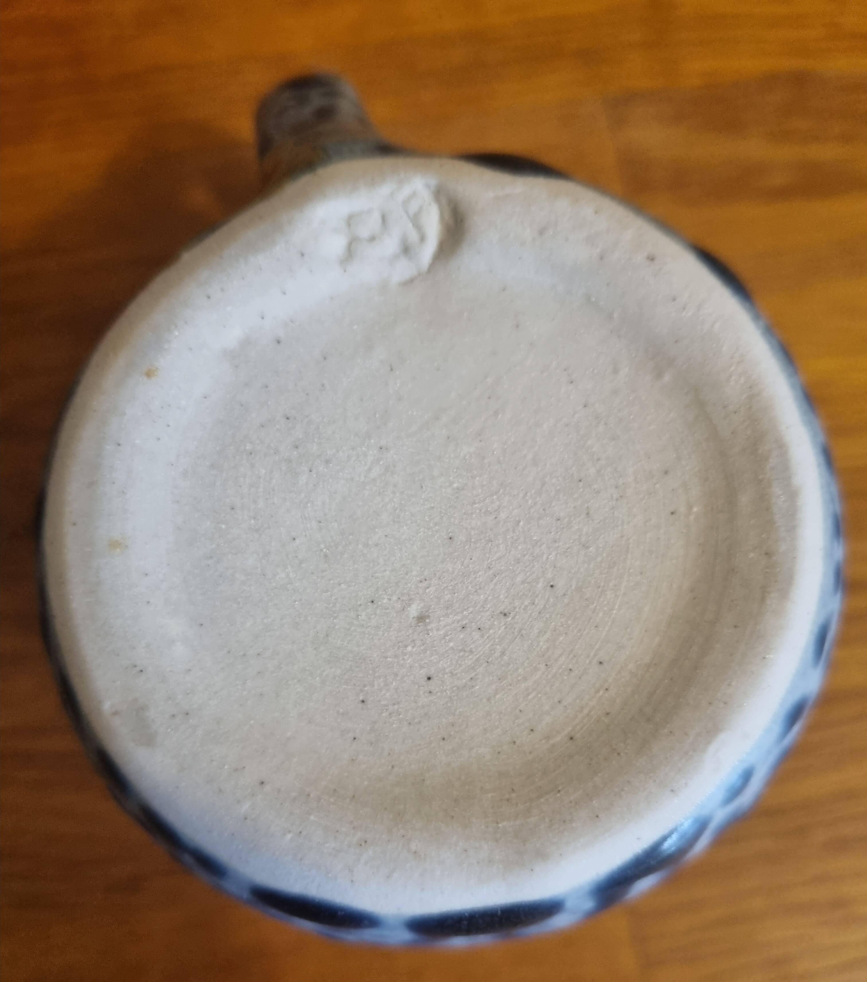 Polynesian ceramic mug Maohi pattern