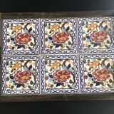 Gien earthenware tile tray
