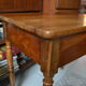 Early 20th century office writing desk louis Philippe solid walnut