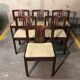 Set de 6 chaises en palissandre de Rio, 1940